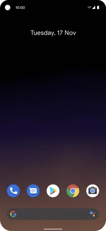 The network mode icon shows the network mode currently used by your phone.