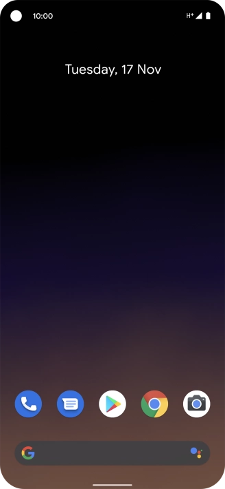 The network mode icon shows the network mode currently used by your phone.