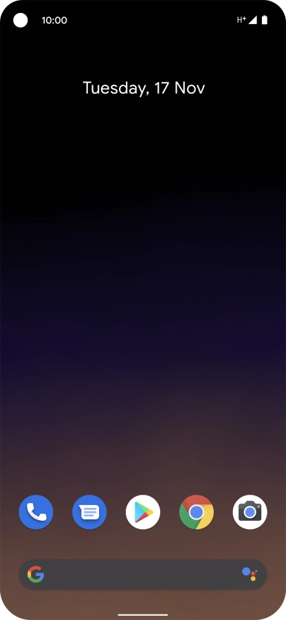 The network mode icon shows the network mode currently used by your phone.