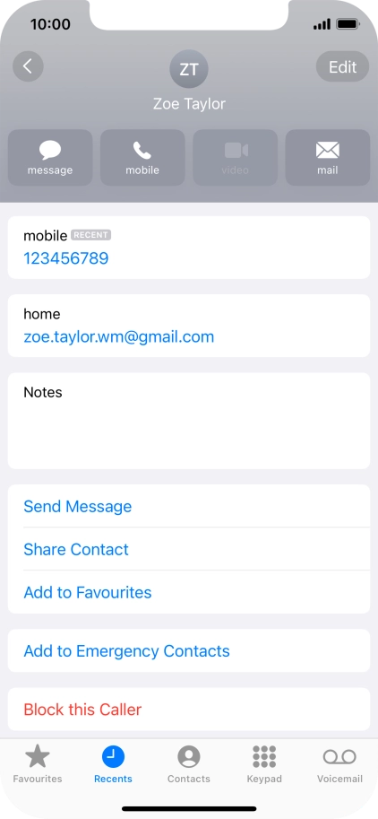 Press Block this Caller.