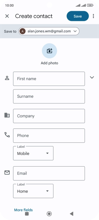Press the drop down list next to Press the drop down list next to