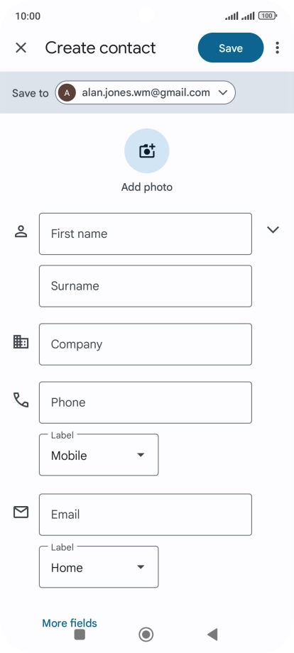 Press the drop down list next to Press the drop down list next to