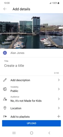 Press the field below