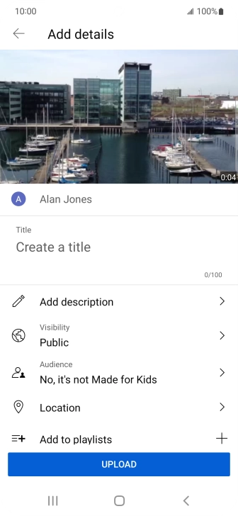 Press the field below