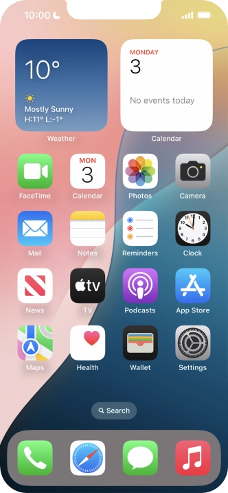 The focus mode icon shows that your phone has been set to a specific focus mode.