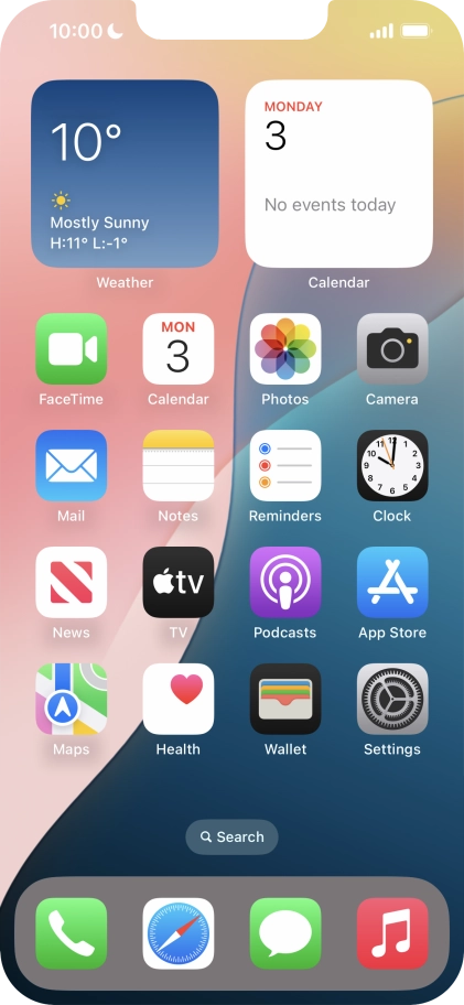The focus mode icon shows that your phone has been set to a specific focus mode.
