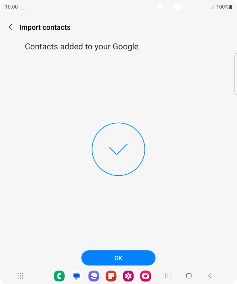 Press OK.