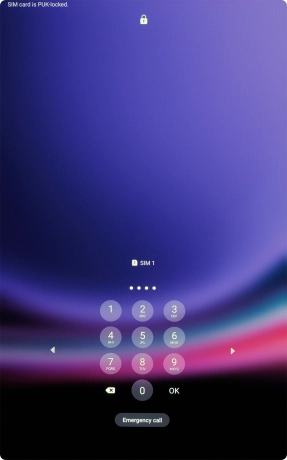 Key in a new four-digit PIN and press OK.