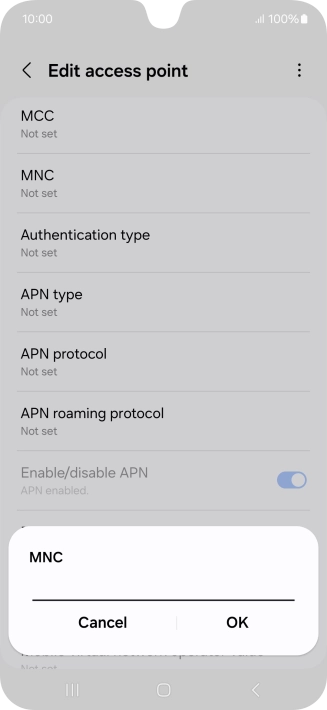 Key in 15 and press OK. Key in 15 and press OK.