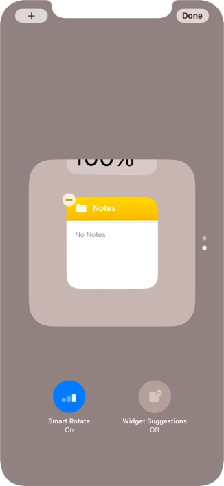 Press Smart Rotate to turn the function on or off.
