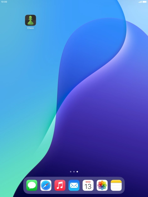 Press and hold the required app.