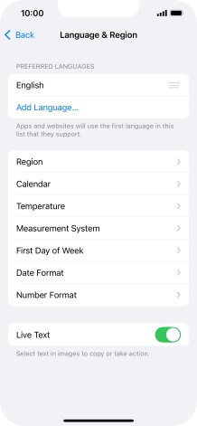 Press Add Language.... Press Add Language....
