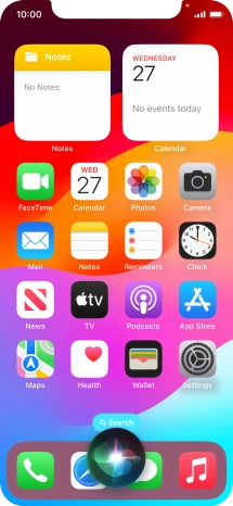 Say, in your own words, what you would like your phone to do, e.g.: CAMERA, CALL [contact], SEARCH THE WEB FOR [information].