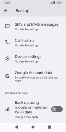 Press the indicator next to Press the indicator next to