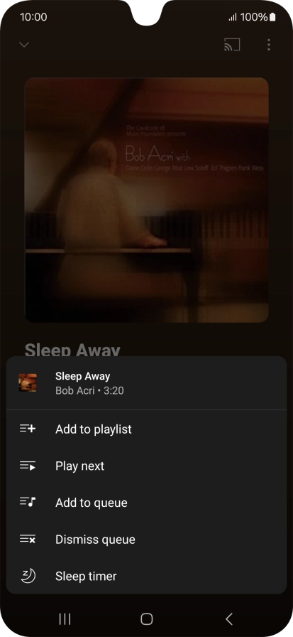 Press the add icon.