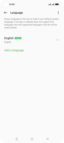 Press Add a language.