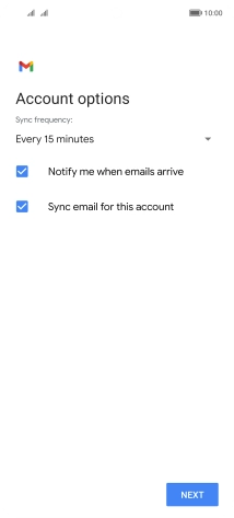 Press the drop down list below 