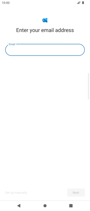 Press the field below 