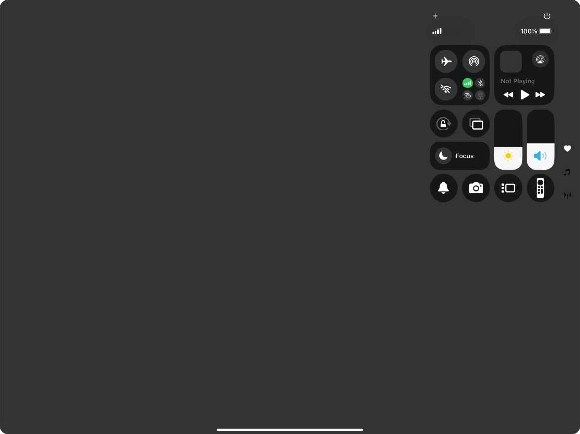 Press the Stage Manager icon to turn on the function. Press the Stage Manager icon to turn on the function.
