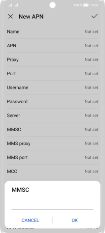 Key in http://mms.vodafone.co.uk/servlets/mms and press OK.