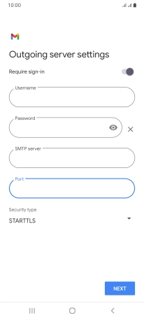 Press the drop down list below 