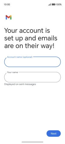 Press the field below 