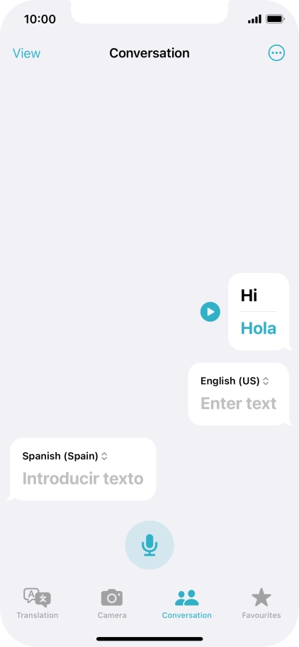 Press the menu icon. Press the menu icon.