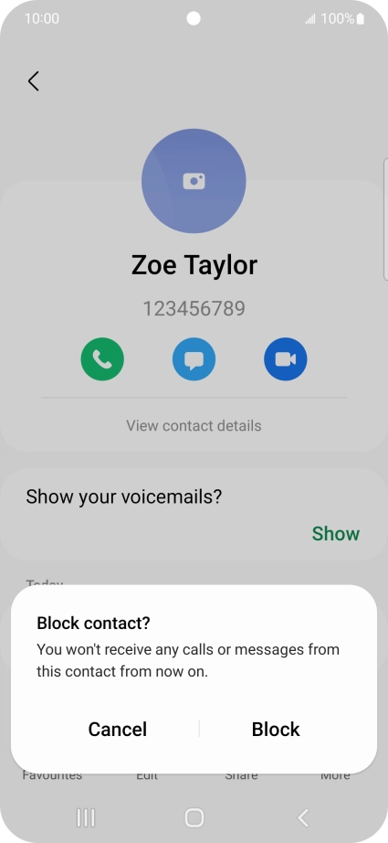 Press Block. Press Block.