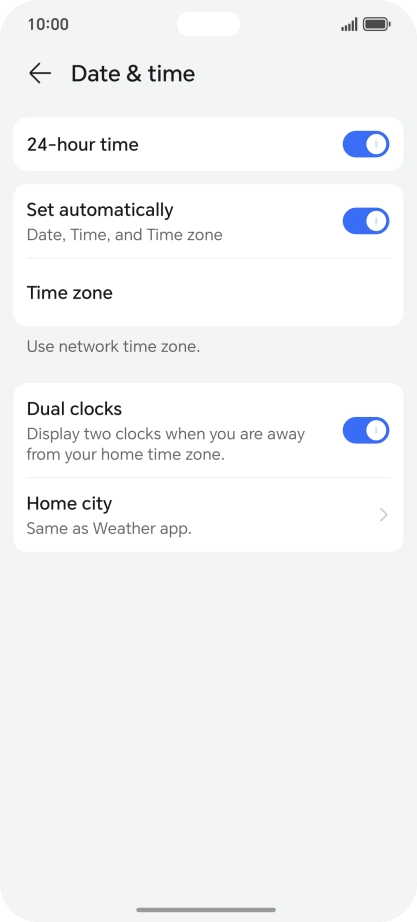 Slide your finger upwards starting from the bottom of the screen to return to the home screen.