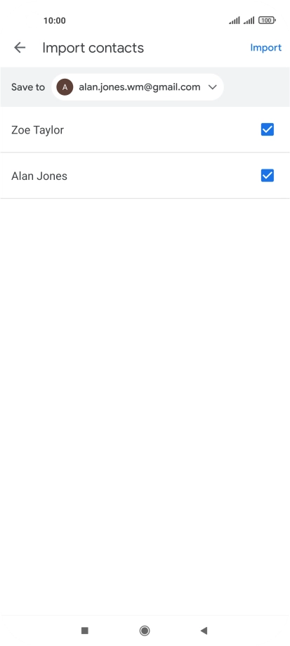 Press the drop down list next to 