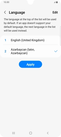 Press Apply. Press Apply.