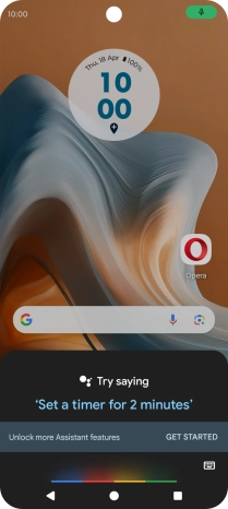 Say, in your own words, what you would like your phone to do, e.g.: OPEN [application], CALL [contact], SEARCH FOR [information]. It's not necessary to use a specific command for each function.