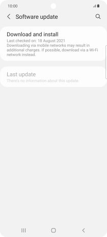 Press Download and install. If a new software version is available, it's displayed. Follow the instructions on the screen to update the phone software. Press Download and install. If a new software version is available, it's displayed. Follow the instructions on the screen to update the phone software.