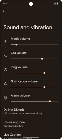 Press Phone ringtone.