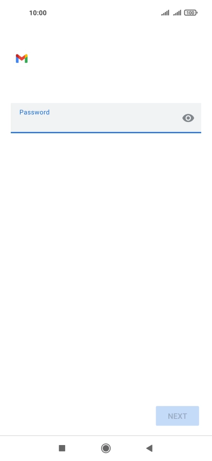 Press the field below 