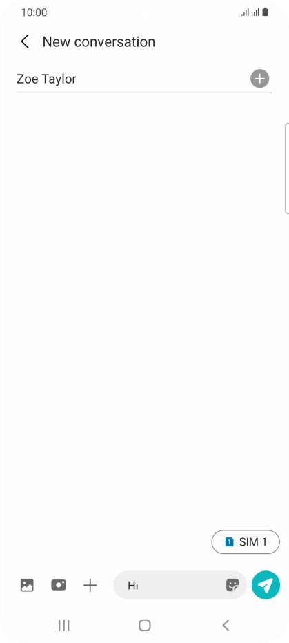 Press the picture icon.