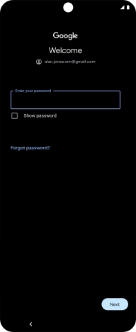 Press the field below 