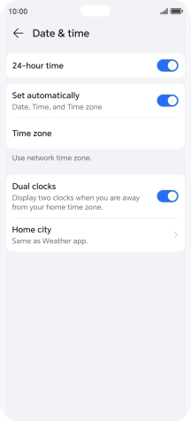 Slide your finger upwards starting from the bottom of the screen to return to the home screen.