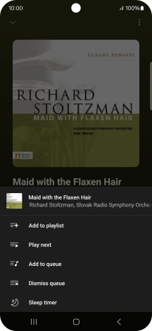 Press the add icon.