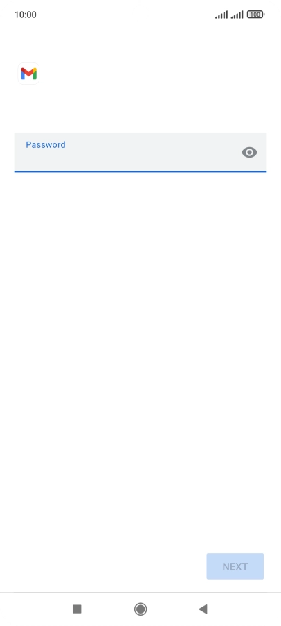 Press the field below 