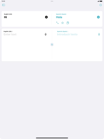 Press the screen size icon.