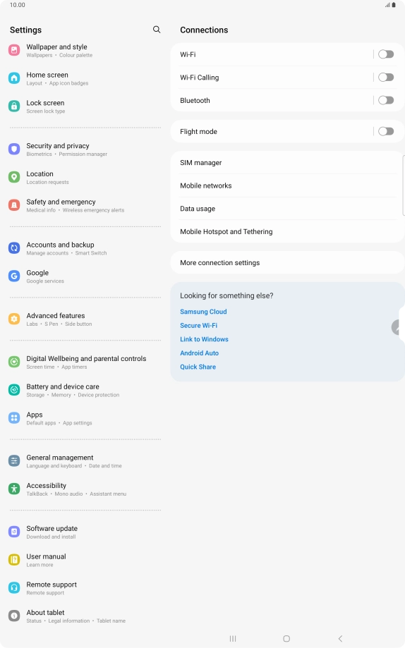 Press Accessibility.