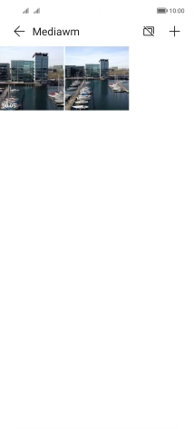 Press and hold the required picture or video clip.