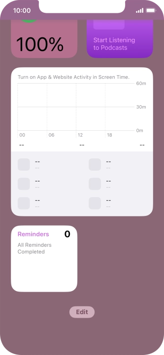 Press Edit. Press Edit.