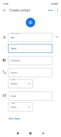 Press Phone and key in the required phone number.
