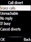 Select Cancel diverts.