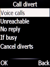 Select Cancel diverts.