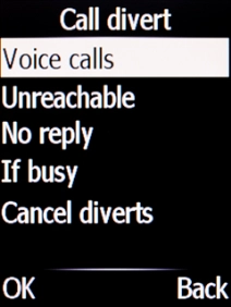Select Cancel diverts.