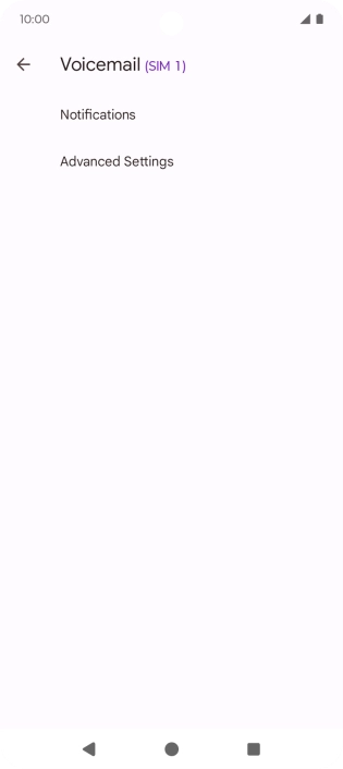 Press Advanced Settings.