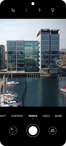 Press the required setting.